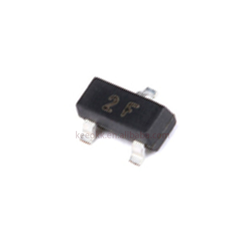 chip 100PCS/Lot  SOT-23 0.8A/60V SMD transistor  MMBT2907A