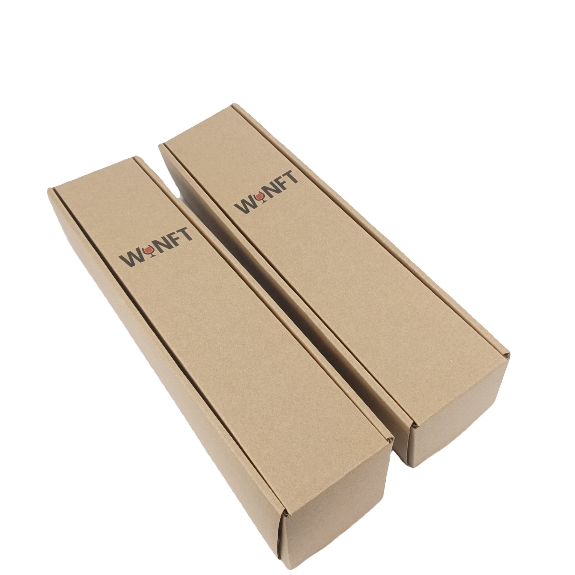 Luxury Custom Size Shipping Mail Wine Corrugated Box Packaging 2 bottle Wine Box