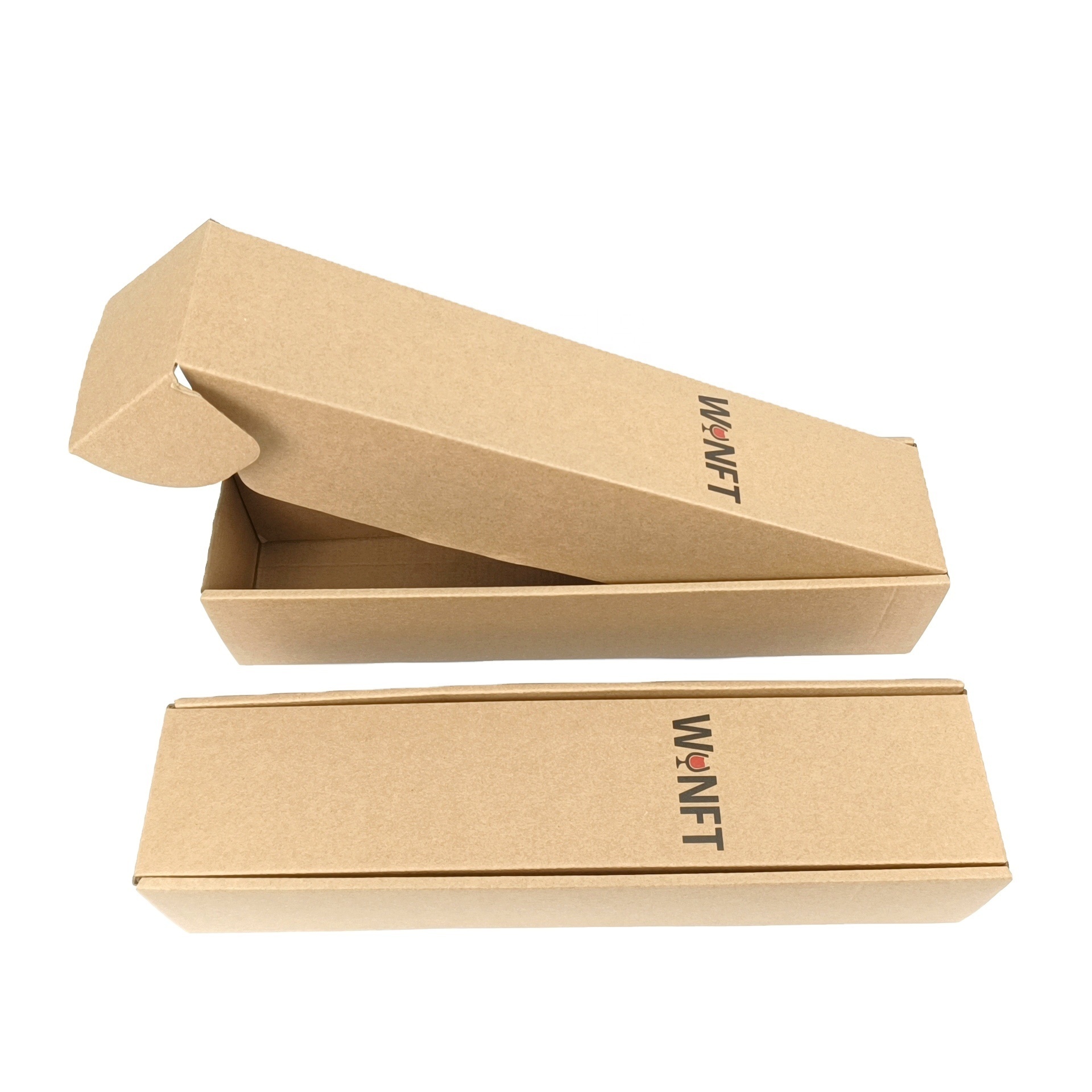 Luxury Custom Size Shipping Mail Wine Corrugated Box Packaging 2 bottle Wine Box