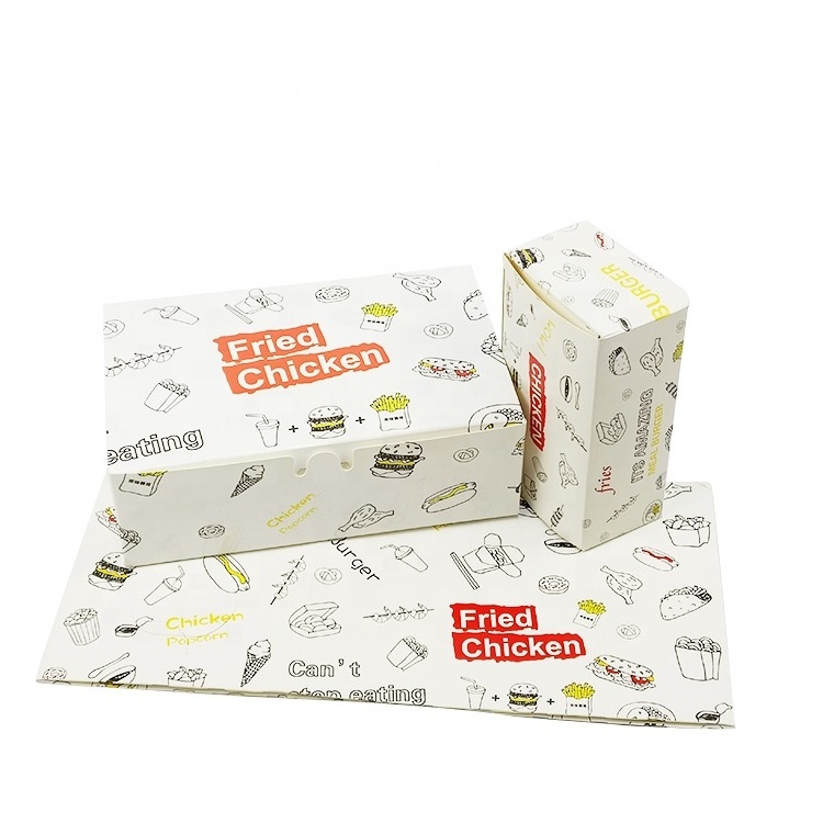 Customized Food Grade Fried Chicken Box Packaging