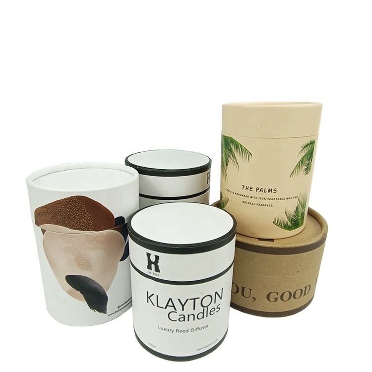 Eco- friendly strong cylinder matches cardboard box with custom print