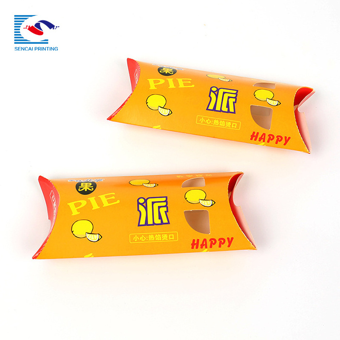 SENCAI hot sale custom printing disposable food containers box apple pie packaging box pie box