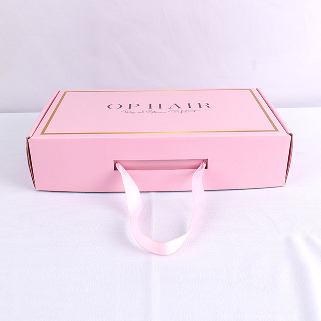 Wig Boxes Custom Logo Packaging Hair Packaging Boxes Luxury Cosmetic Box Packaging