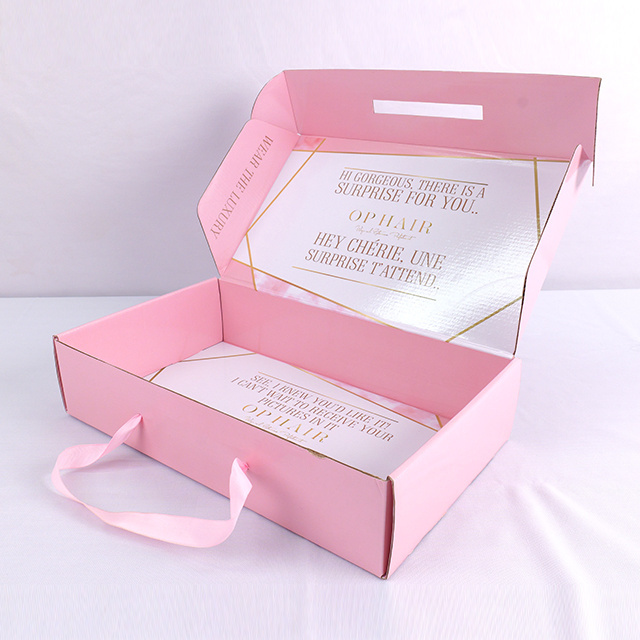 Wig Boxes Custom Logo Packaging Hair Packaging Boxes Luxury Cosmetic Box Packaging