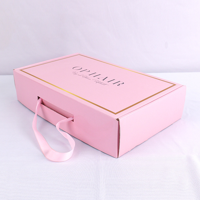 Wig Boxes Custom Logo Packaging Hair Packaging Boxes Luxury Cosmetic Box Packaging