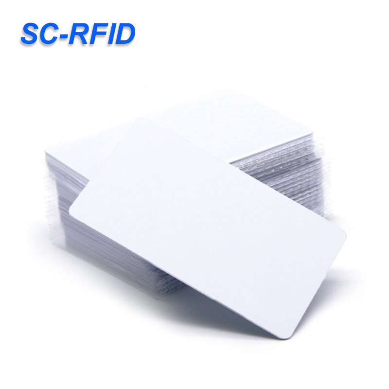 large in stock  printable F08 1K blank rfid card for shopping medical purchase cards parking lots laundry property cards etc.