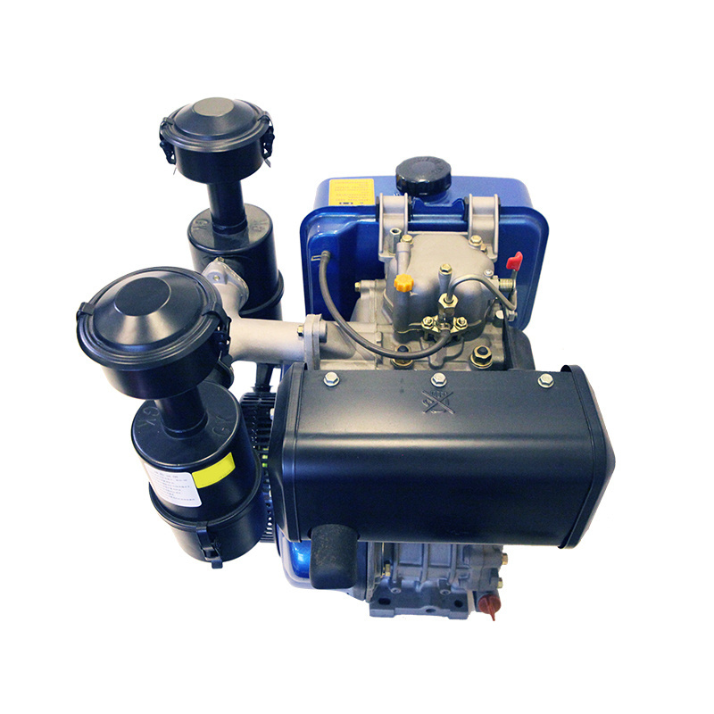 SENCI Two Cylinder Small Price Air Cooled Diesel Engine For Sale