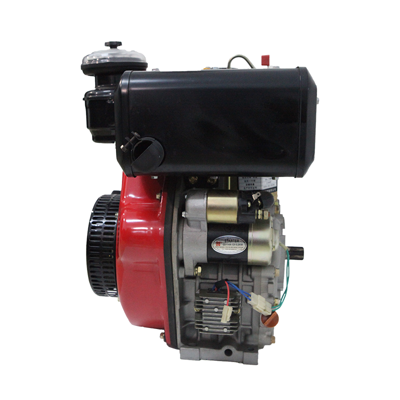 High quality 188F 10 hp 7.5 KW 456cc 1 cylinder air cooled small diesel engine