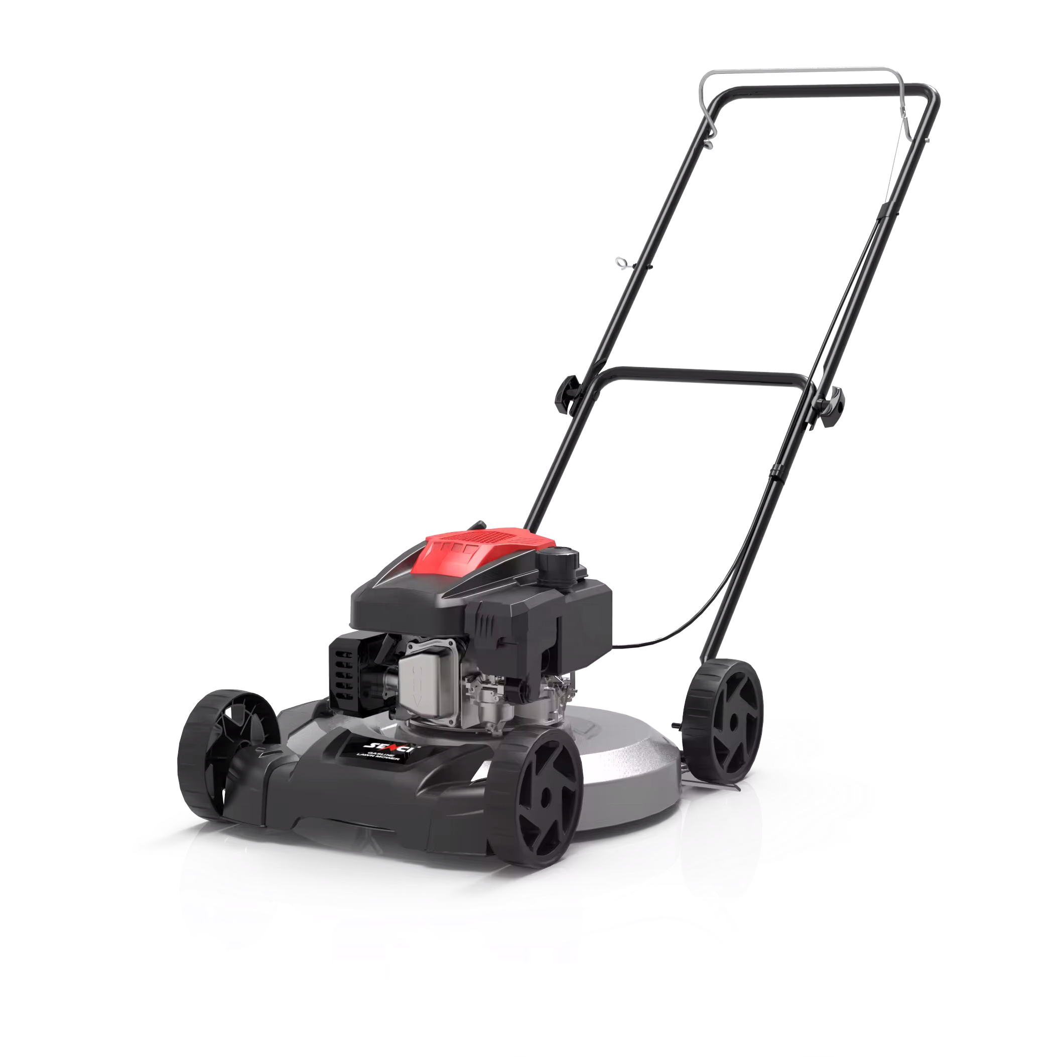 Senci 21 inch 4 wheel side discharge mini asoline lawn mower