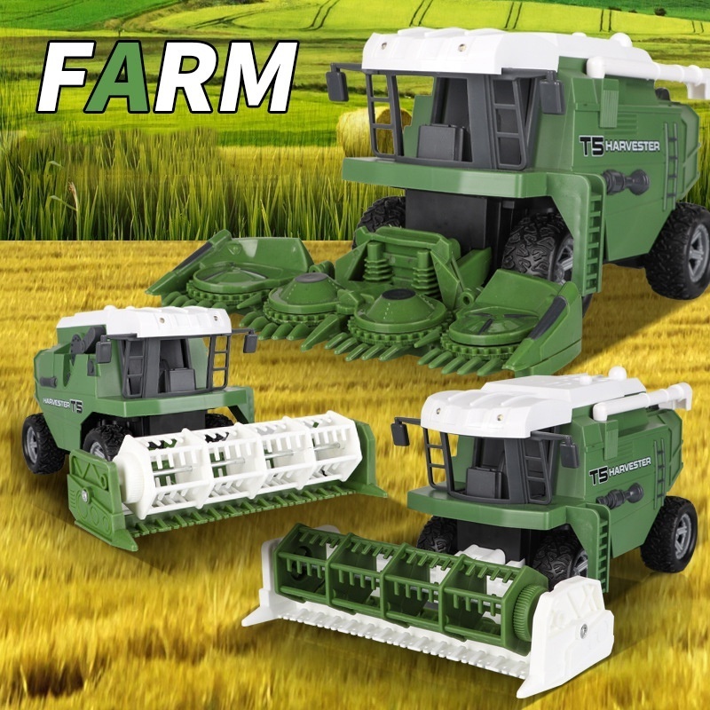 tractor remote control rc trucks mini tractor toy model rc escort rc truck farming farm harvest toys