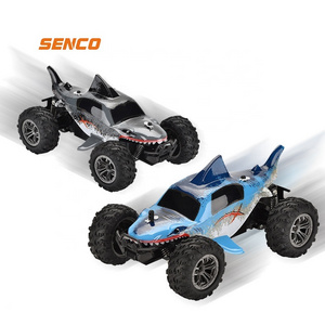 1:18 2.4G plastic toys remote control stunt shark car rc shark monster car rc cars for adults with high speed