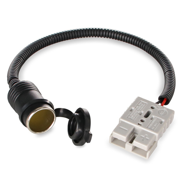 SG50A 600V High current connector 16AWG cable of the female head of the vehicle-mounted cigarette lighter is 300mm long