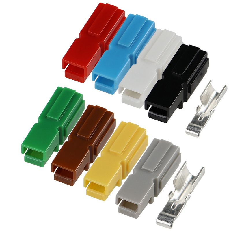 Quick connects single pole  45A 1pin 45A 35A 15A 600V Connectors housing with terminal electrical  power battery  plug