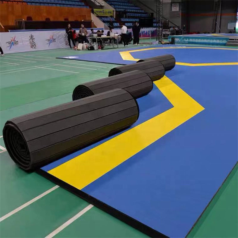 Taekwondo judo XPE Rollout Mat JiuJitsu mats wrestling mat