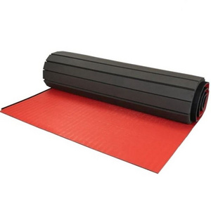 MMA used wrestling  rollout mat BJJ mats cheap martial arts tatami for judo