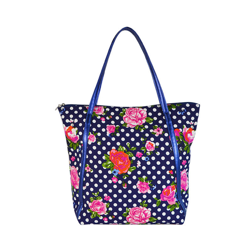 Custom Printed Portable Large Insulated Tote Bag Thermal Wine Cooler Bag for Beach Picnic