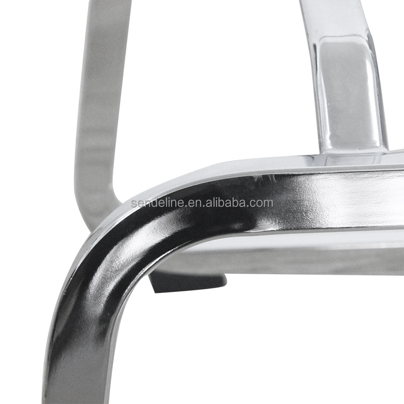 AA2 Export wholesale price Customized furniture chair parts chrome finished steel chair frame