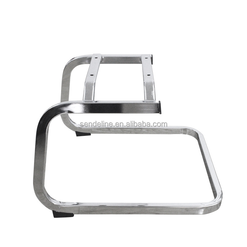 AA2 Export wholesale price Customized furniture chair parts chrome finished steel chair frame