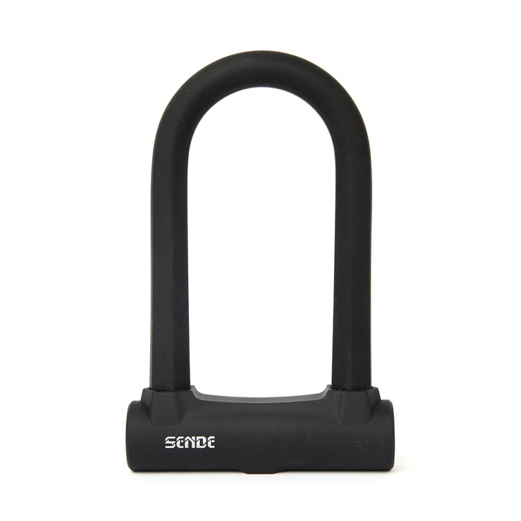 SENDE Round silicone wholesale safety customized storage master u-lock cycle lock cable lock mount bicycle