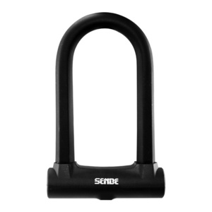 Bicycle U-Lock Silicone Bicycle Anti-theft Wheel  Tyre Lock with Key, Mounting Bracket for Scooters, Road Bikes lock