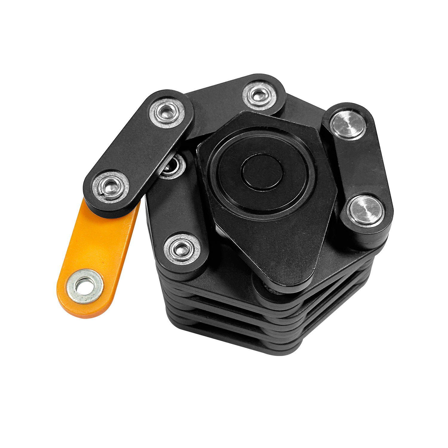 SENDE Combination folding lock, keyless, with mounting bracket Handcuff lock for e-bike, motorbike, scooter accessories