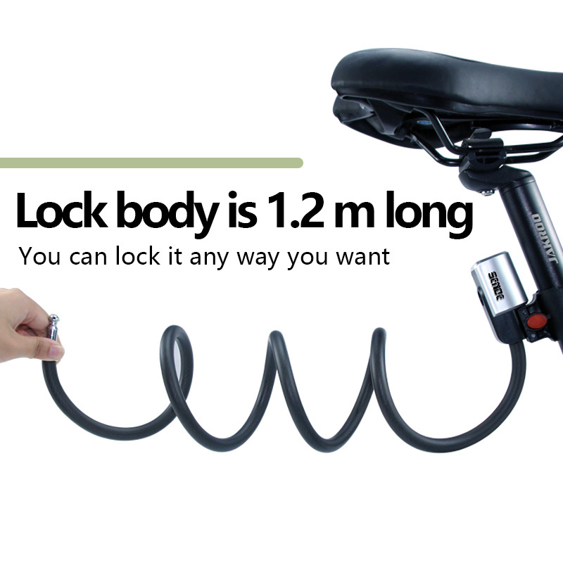 SENDE smart bicycle lock farrad fietstas security bicycle motorcycle helmet antitheft lock