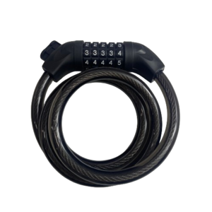 SENDE Bicycle steel cable combination lock,Waterproof Portable anti-theft riding accessories motorbike adult bike lock