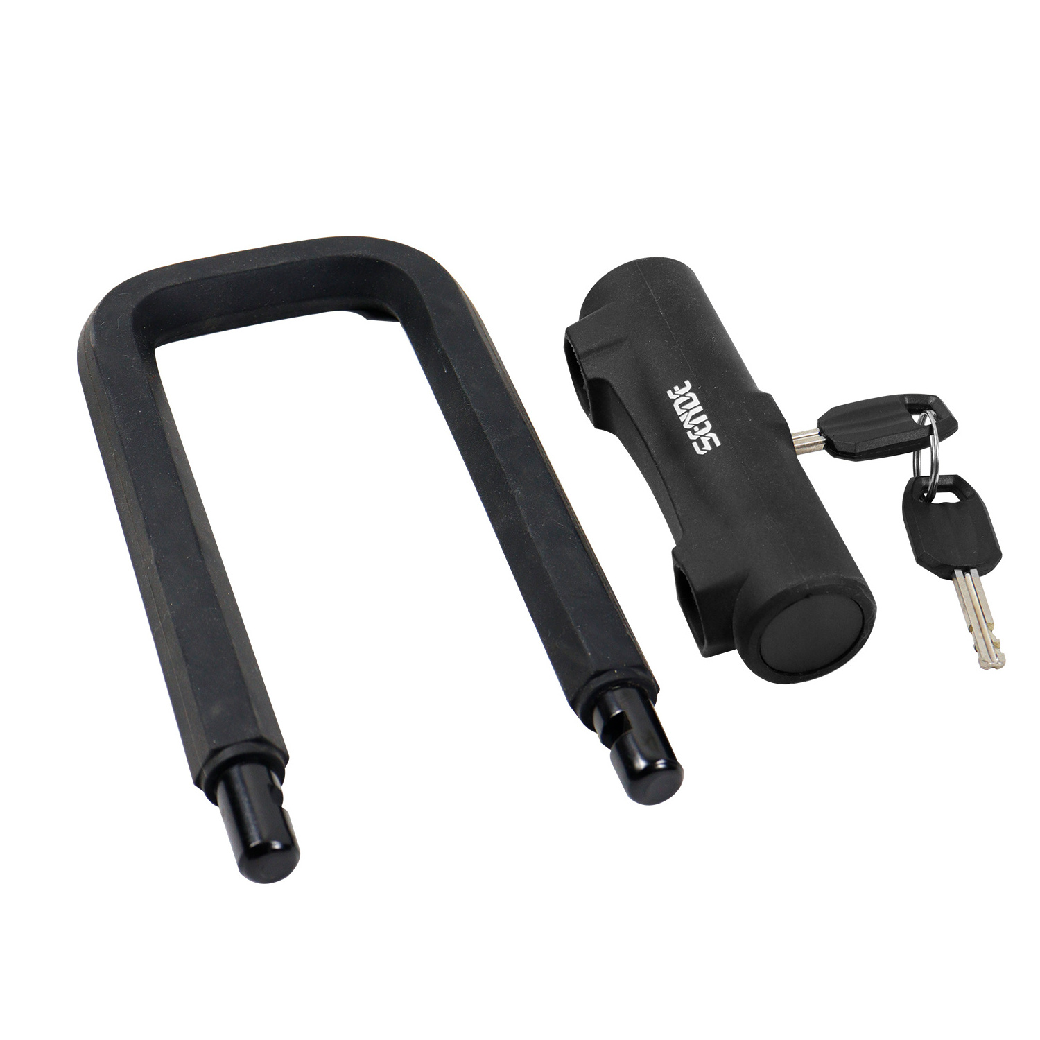 SENDE Suspension U-Lock with Key Mounting Bracket, Electric Scooter, Tricycle Accessories Bicycle Lock