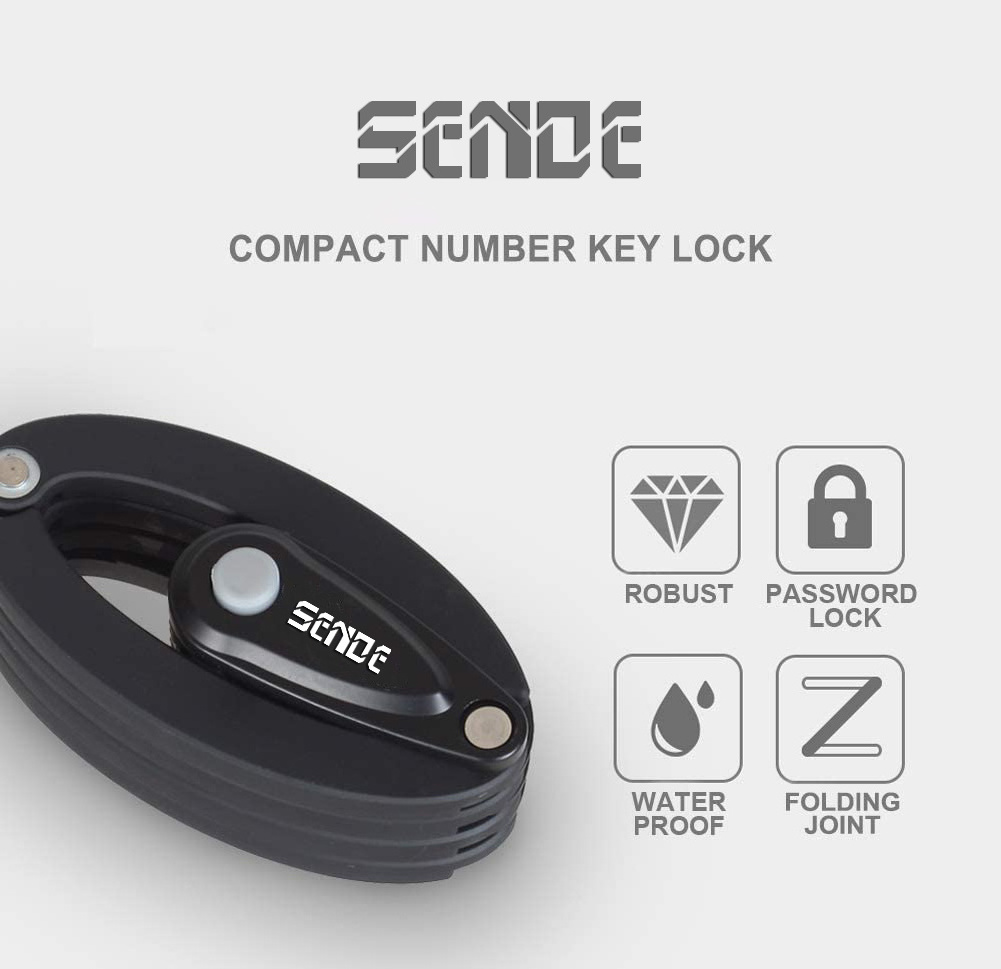 SENDE motor D lock Wholesale security anti theft motorcycle lock mountain bicycle bike ebike Electric scooter ebike U lock