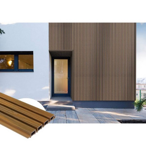 Pvc wpc wall panels outdoor use composite waterproof exterior wall panel wpc