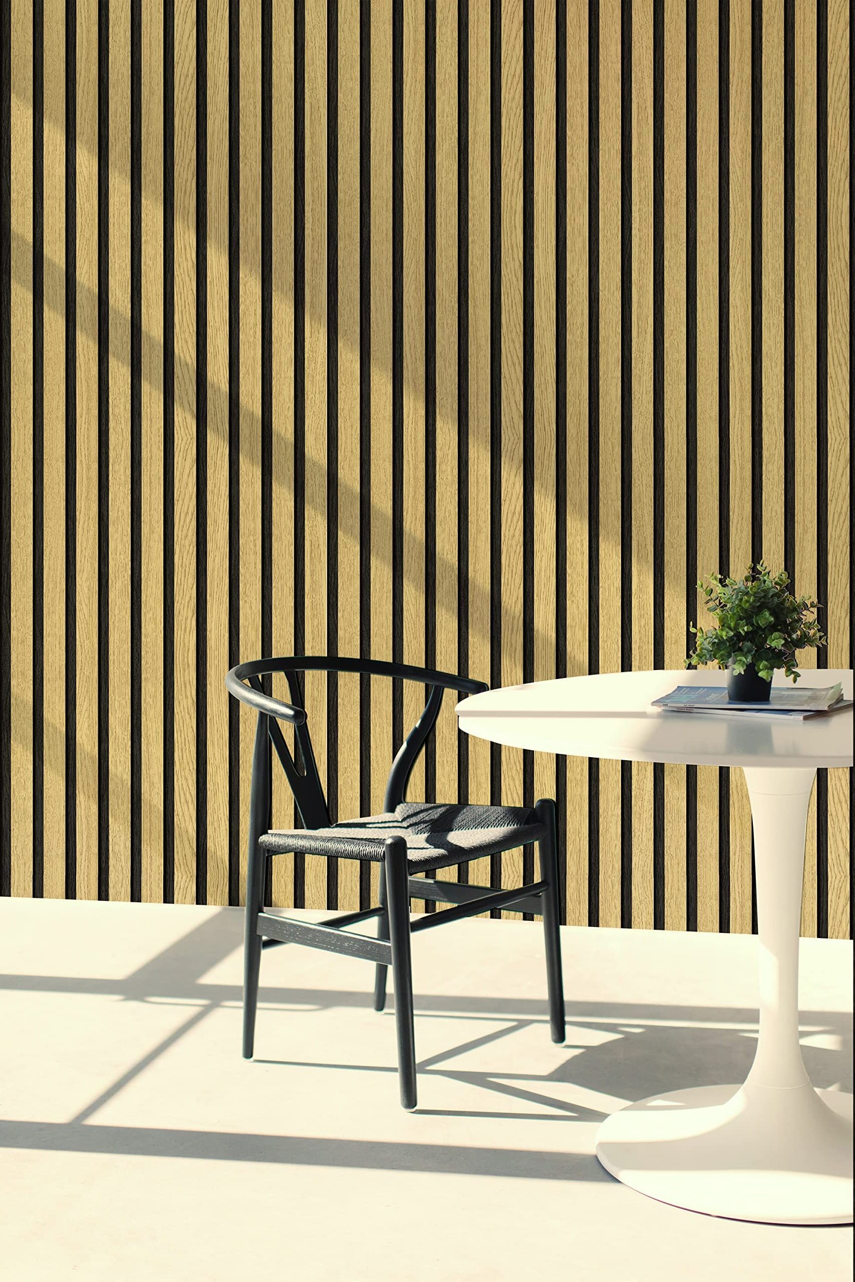 Eco Friendly  high quality fluted wall panel wood slats acoustic soundproof panels wall