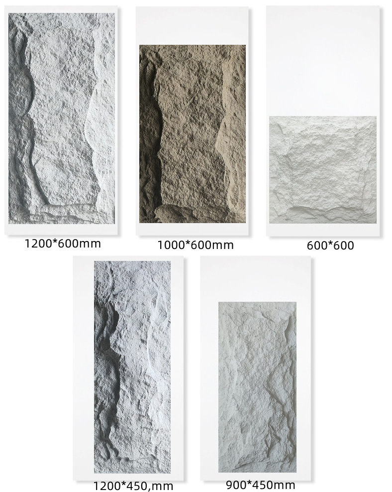 3d Texture Artistic Pu Stone Cladding Faux Stone Wall Panel For ...
