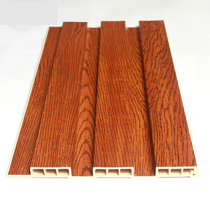 wpc louvers WaterProof interior Wood Plastic Composite Cladding Wpc Wall Panel wood alternatives veneer panel