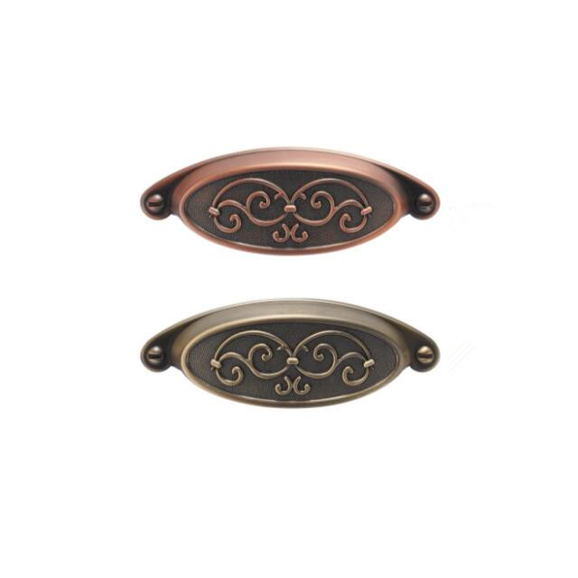 Zinc alloy Furniture Drawer Pulls Kitchen Cabinet Cup Pull Handle