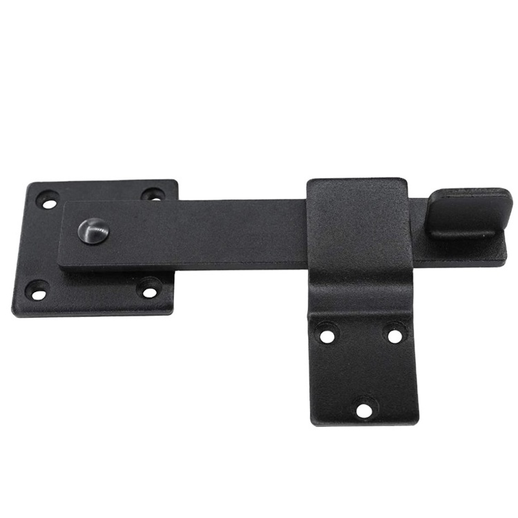 SANKINS Two Sided Flip Gate Latch Barn Door Lock for Security and Privacy, Heavy Duty Metal Lift Latch Hardware