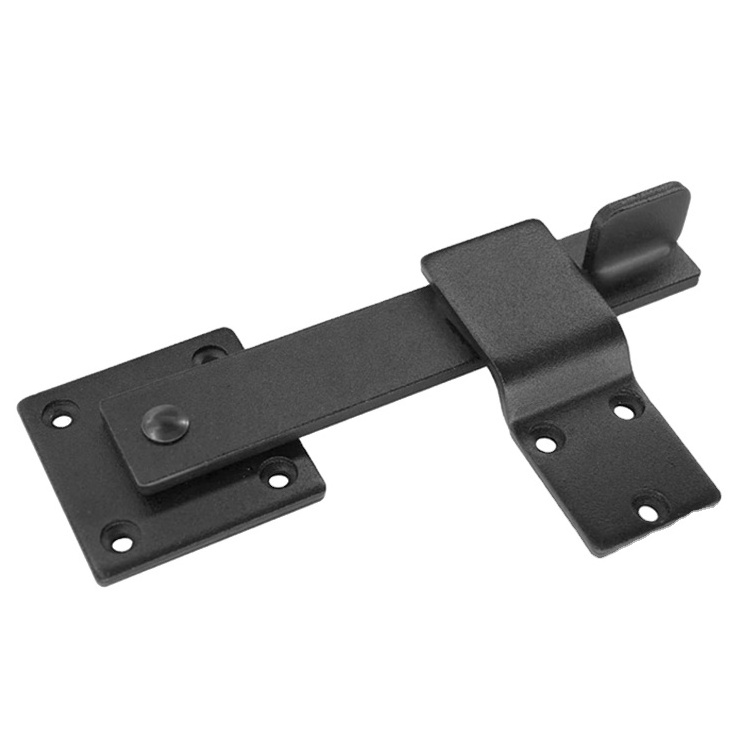 SANKINS Two Sided Flip Gate Latch Barn Door Lock for Security and Privacy, Heavy Duty Metal Lift Latch Hardware