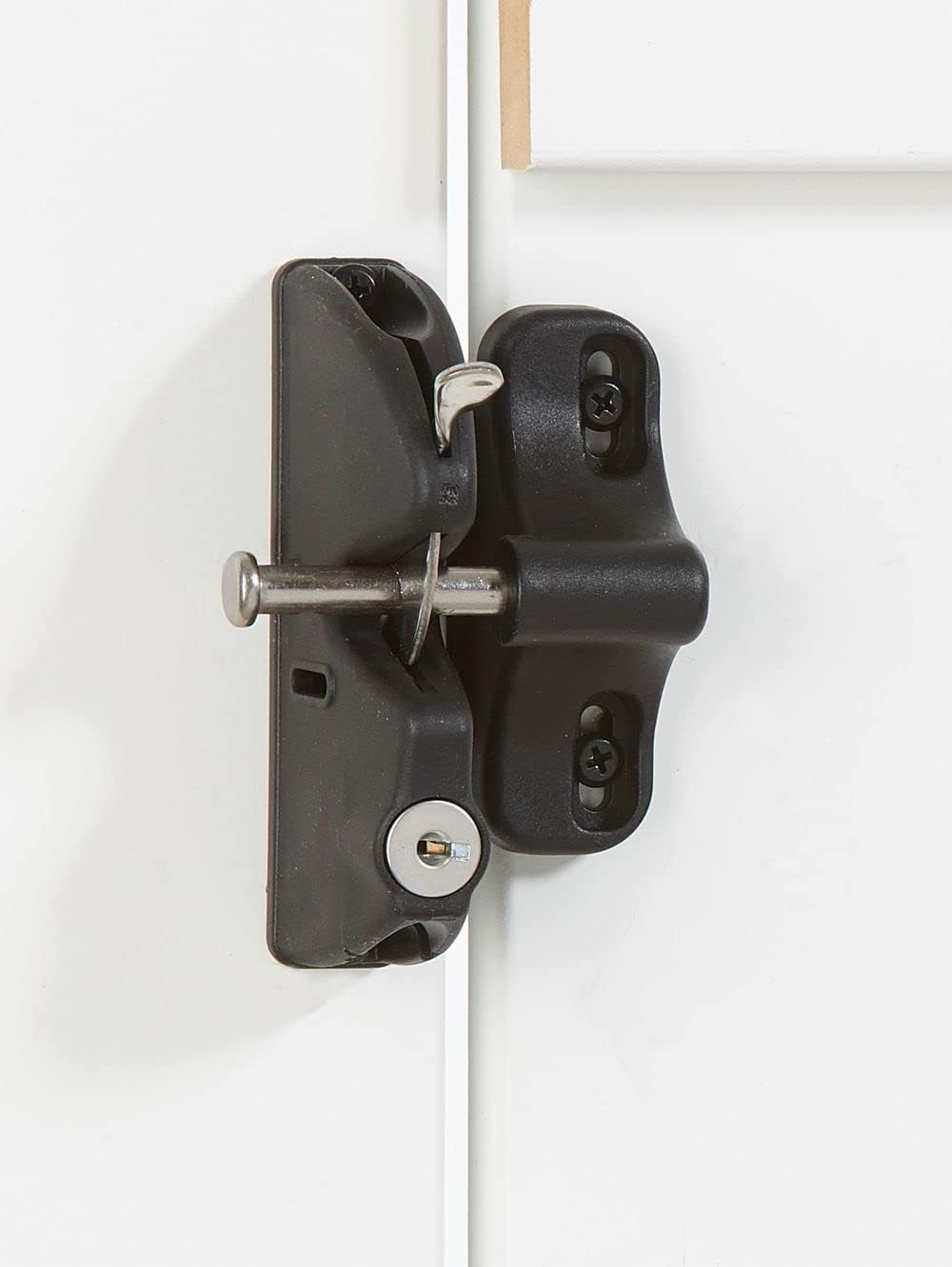 New Arrival Nylon Automatic Keyed Gate Lock Latch Key Lockable on One Side of Gate