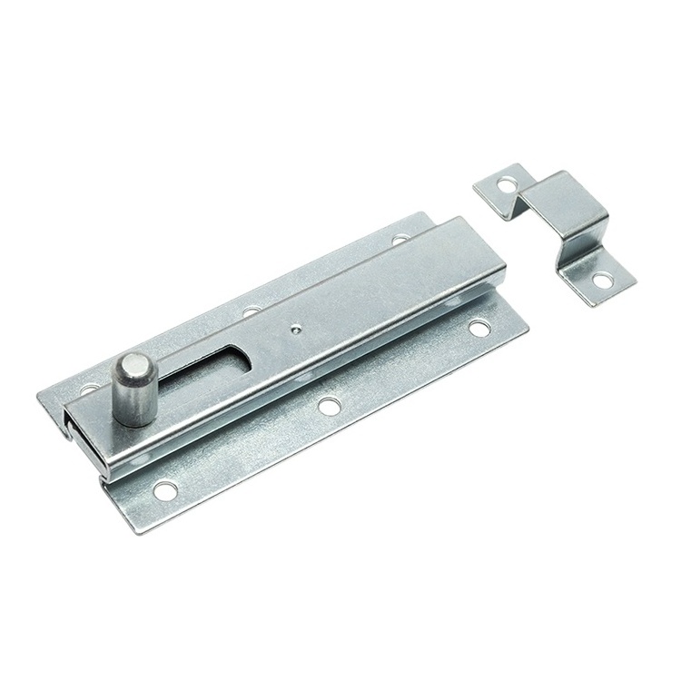 Heavy Duty Solid Gate Sliding Latch Lock Security Guard Hardware Slide Door Bolt Latch Barrel Bolt