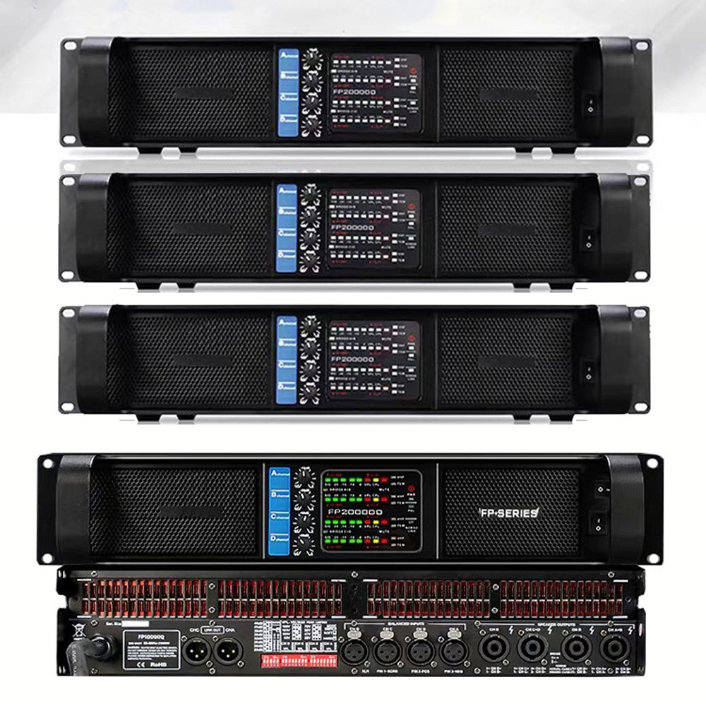 FP20000q Class Td Pro Audio Power Amplifier Professional 20000wl Sound Equipment/Amplifiers/Speaker 4 Channel Audio Amplifier