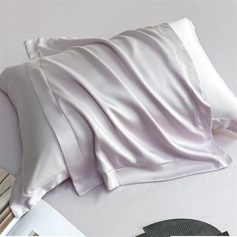 Hot sale 100% tencel lyocell pillow case plain dyed bamboo pillowcases