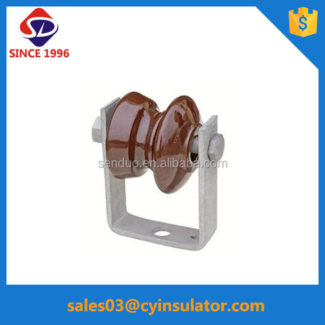 China LV Pole Line Porcelain Ceramic Shackle insulator