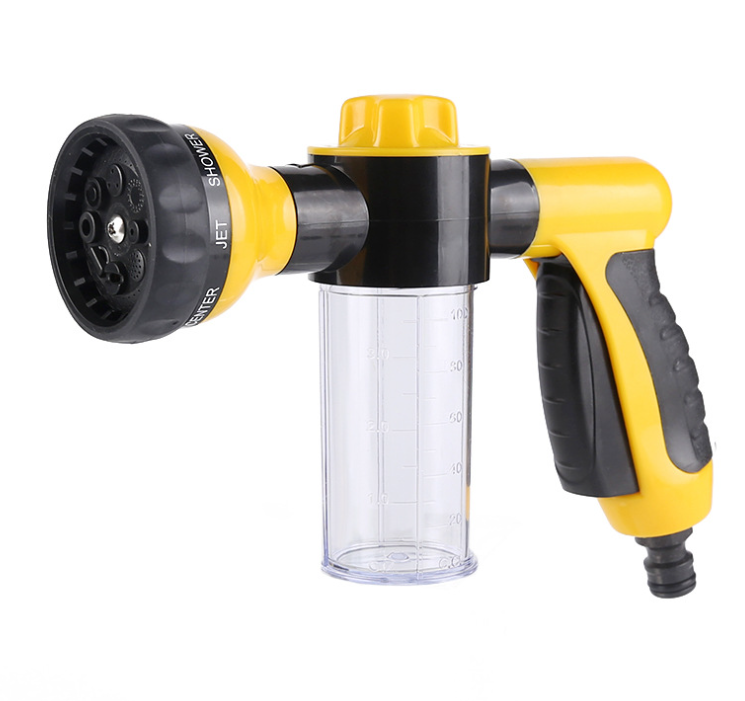 Metal Water Gun Sprayer Nozzle Hose Cleaning Foam Spray Pressure Watering Hoses Sprayers  for Garden Tool