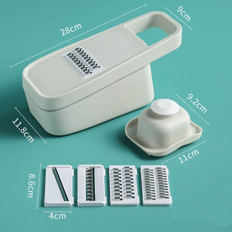 Hot Selling Manual Vegetable Dicer 6 Blades Vegetable Chopper Garlic Grater Fruit & Vegetable Tools