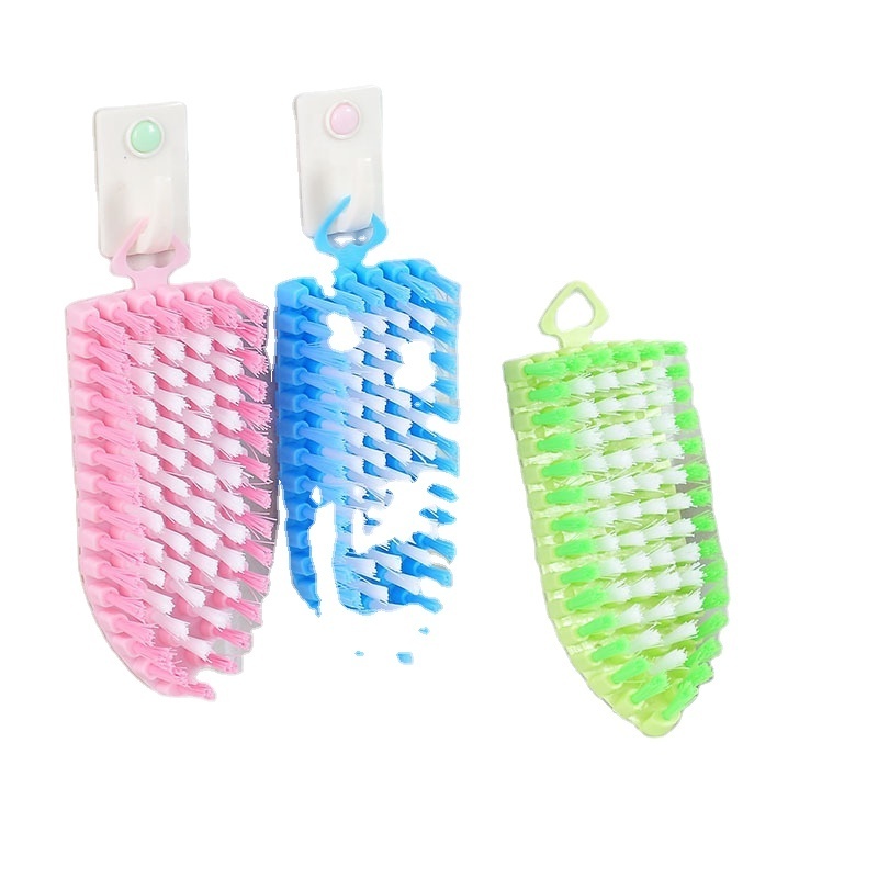 Eco-friendly Cleaning Brushes Bathroom Clothes Shoes Soft Brush Plastic Bendable Cleaning Brush for Cleaning Tools