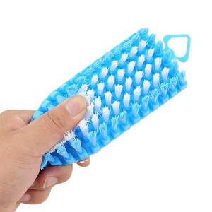 Eco-friendly Cleaning Brushes Bathroom Clothes Shoes Soft Brush Plastic Bendable Cleaning Brush for Cleaning Tools