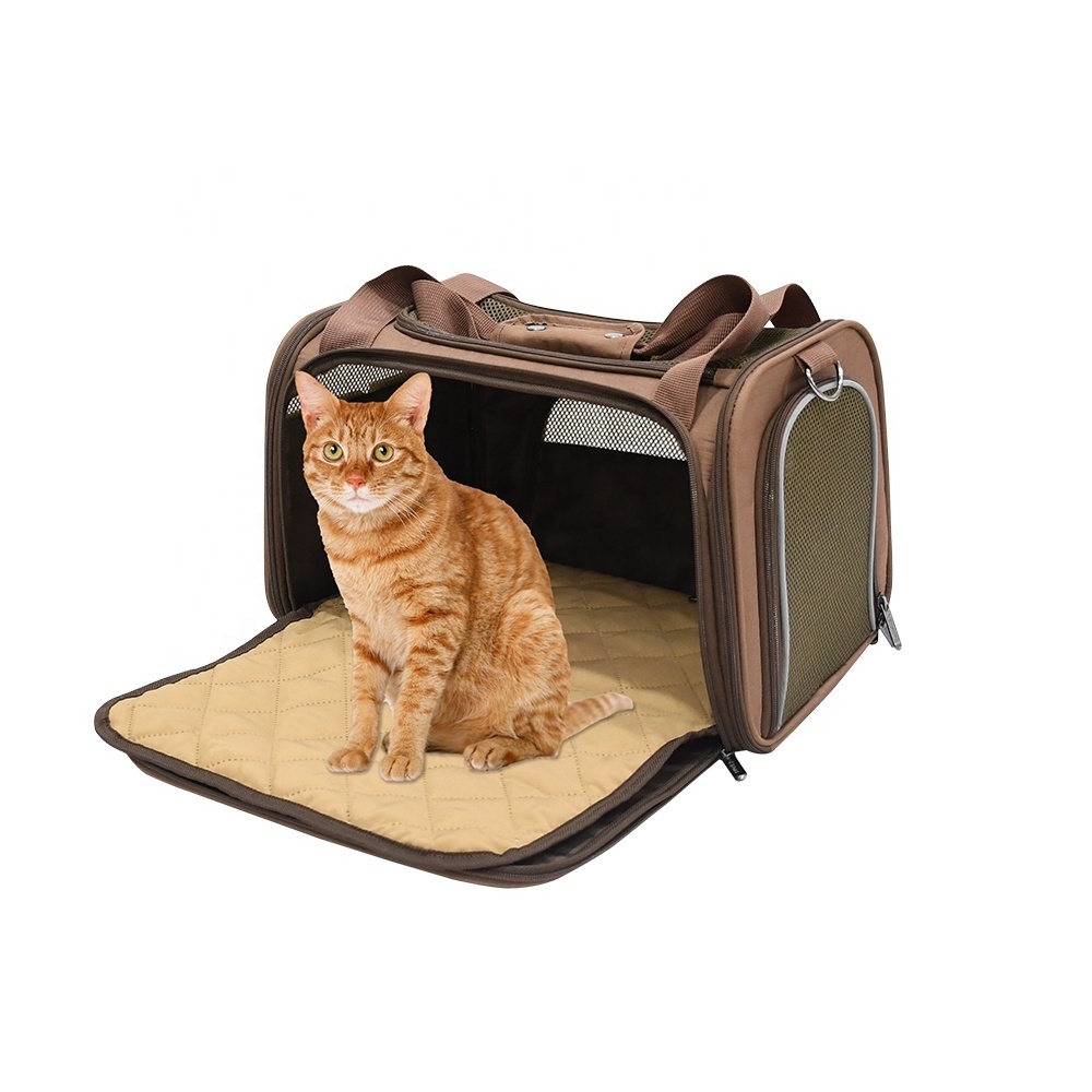 Classic Foldable Cat Carrier fashion waterproof carrier dog carrier