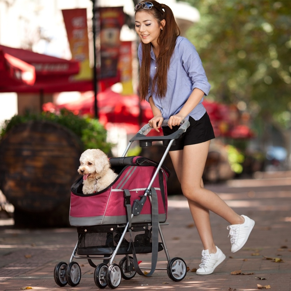 China supplier Portable Foldable ibiyaya pet stroller