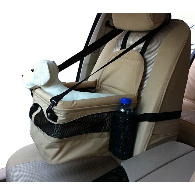 Luxury Booster Dog Car Seat Pet Transport Carrier