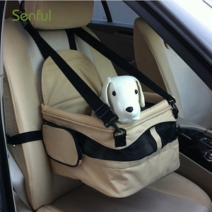 Luxury Booster Dog Car Seat Pet Transport Carrier