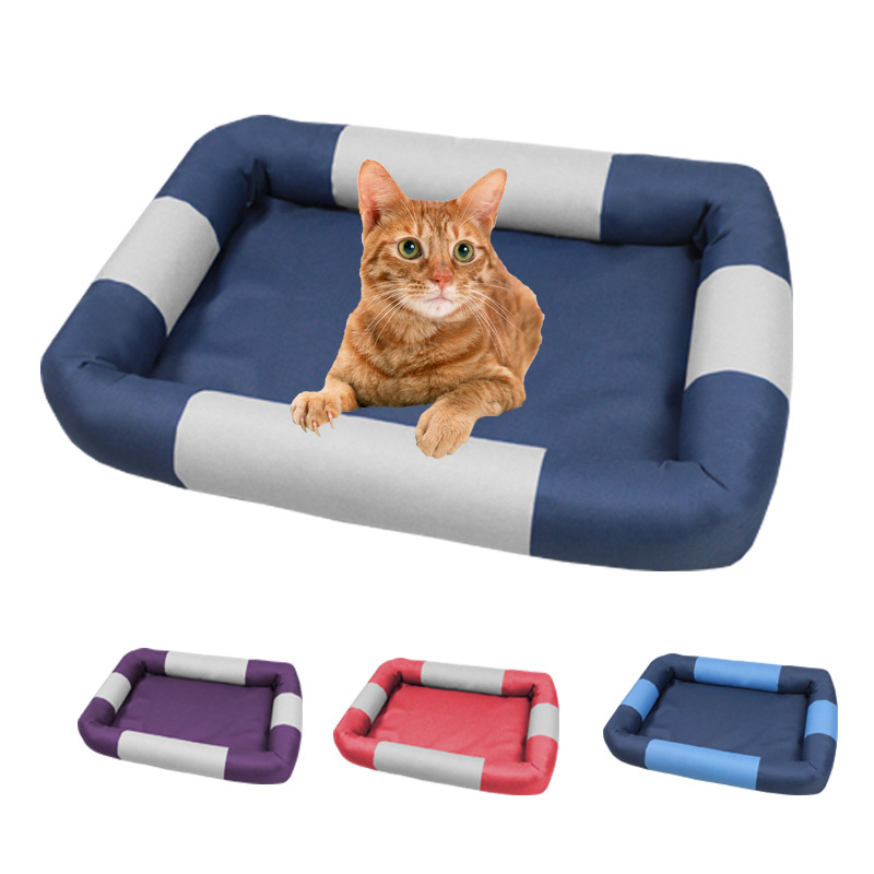 Removable And Washable Waterproof Oxford Thick Fabric Inflatable Luxury Orthopedic Elevated Dog Bed